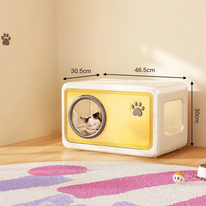 Foldable Pet House with Storage