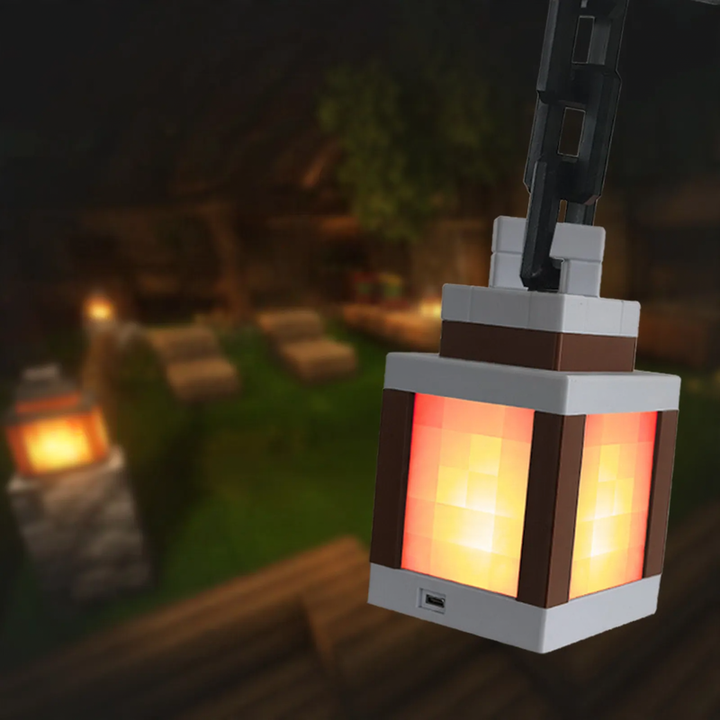 Illuminated toy lantern with remote control, 16 colors