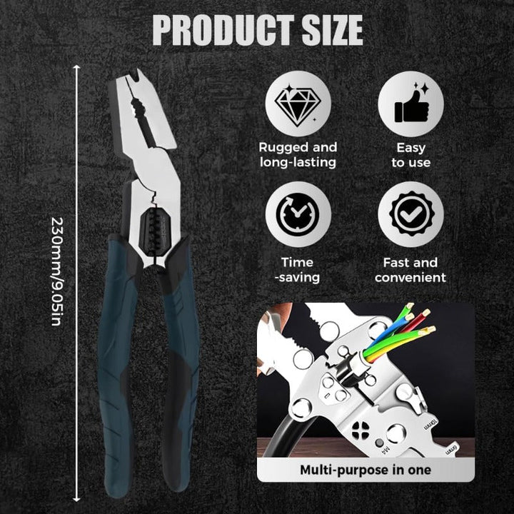 9-in-1 Electrician Wire Cutter Tool Bowlift