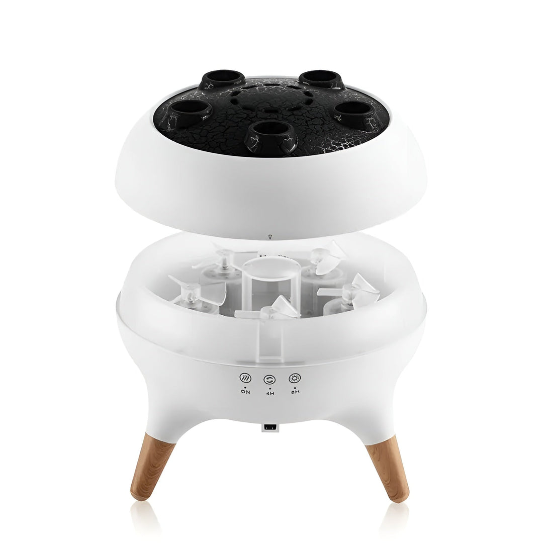 Aroma diffuser in jellyfish shape – color change & remote control | humidifier for home & office | Bowlift