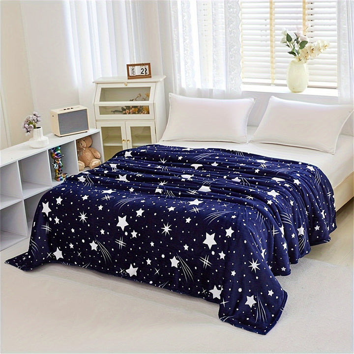 MeteorFleece – Soft Fleece Blanket with Meteor Pattern Bowlift