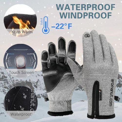 BowLift | Warm thermal gloves cycling running driving gloves