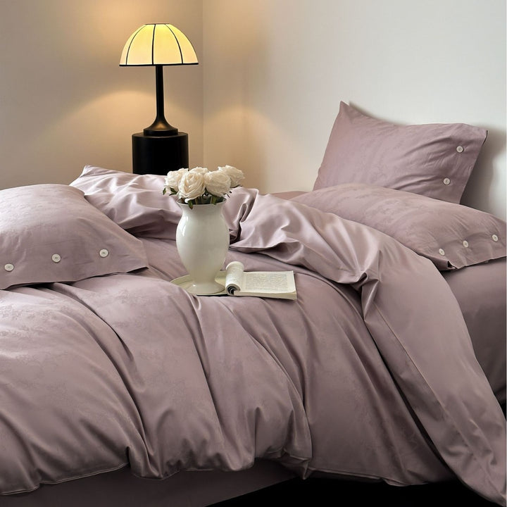 Langstapel-cotton bedding set, 4-piece, 100S