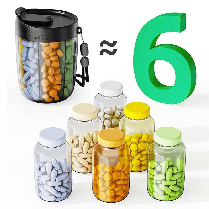 Storage box with 6 compartments – DailyCase | Bowlift