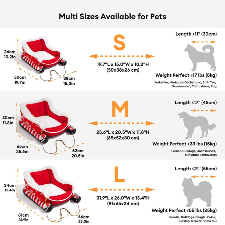 BowLift | PawSleigh – The seasonal dog bed for cozy winter dreams