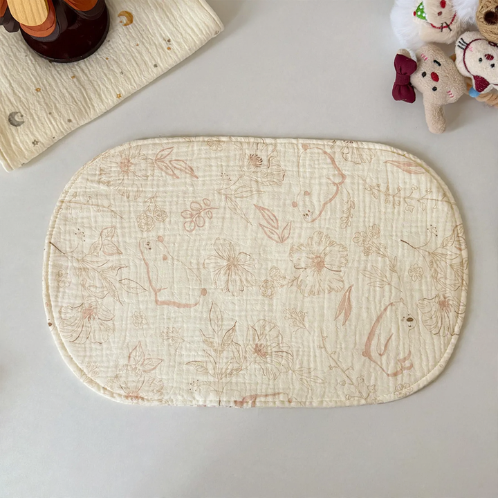 Cotton gauze pillow for newborns, 23×38 cm