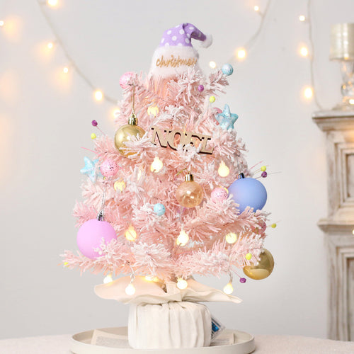 Mini Christmas Tree Set with Music Box, 50 cm