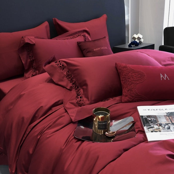 High-quality bedding set, 4-piece, long-staple cotton