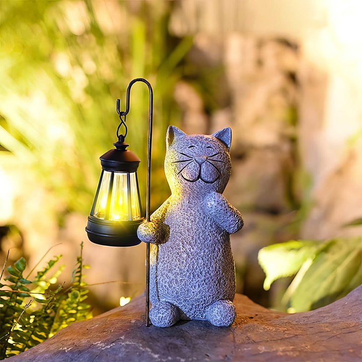 BowLift | GlowPaw - Golden Cat with Soft Glow