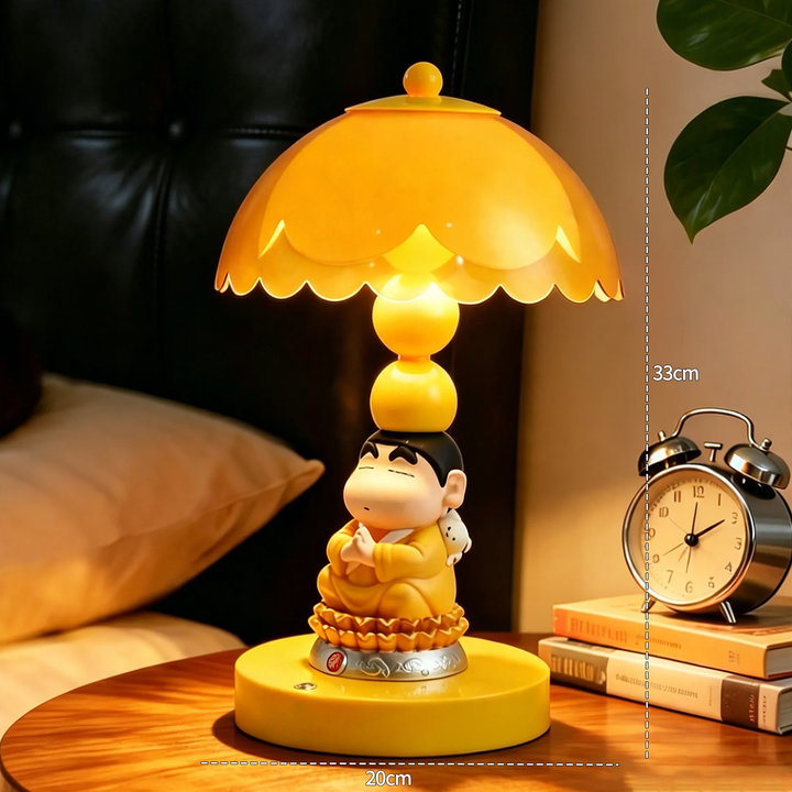 Shin-Chan table lamp in cartoon style