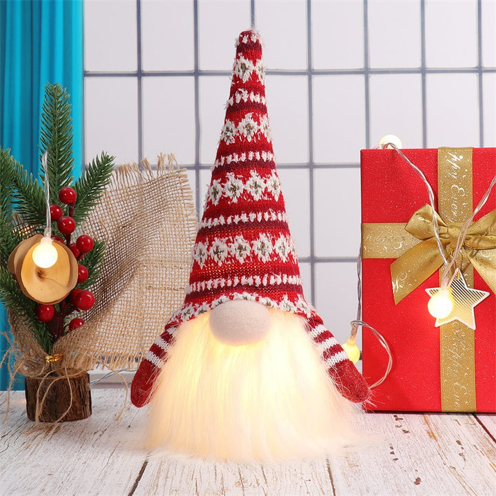 Christmas Elf with LED Lighting, Fabric