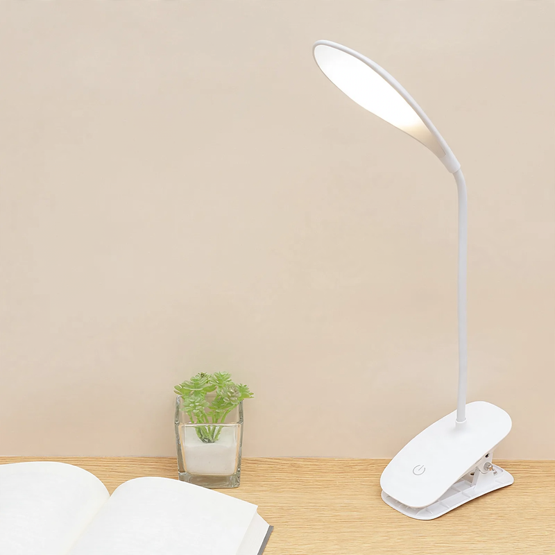 Rechargeable LED table lamp with touch control