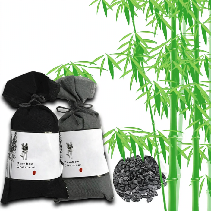 Bamboo charcoal bag for odor neutralization