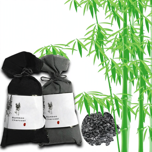 Bamboo charcoal bag for odor neutralization