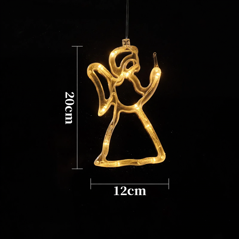 LED Window Decoration Light with Suction Cup