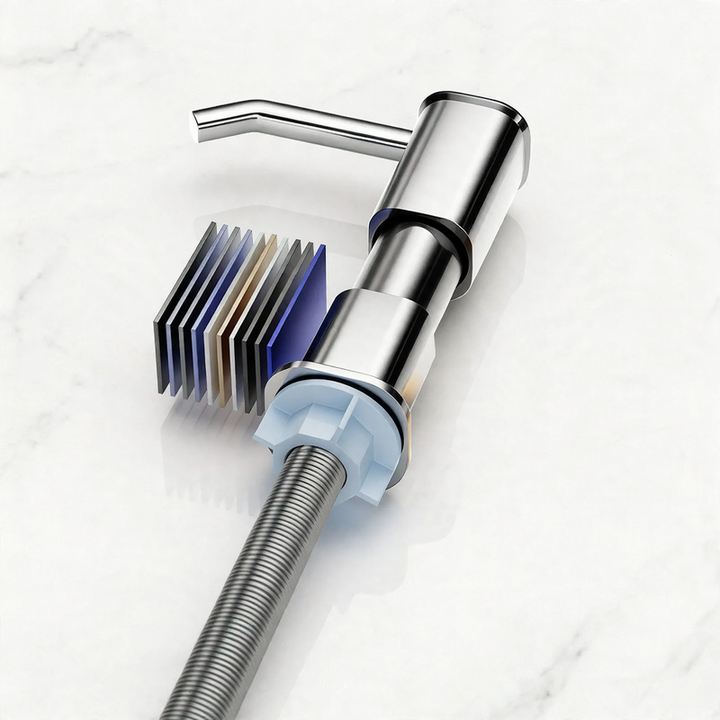 Soap dispenser pump for kitchen and bathroom