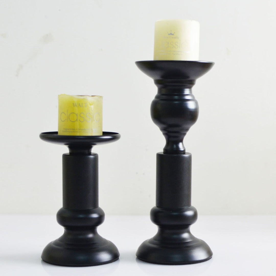 Decorative candle holder made of iron