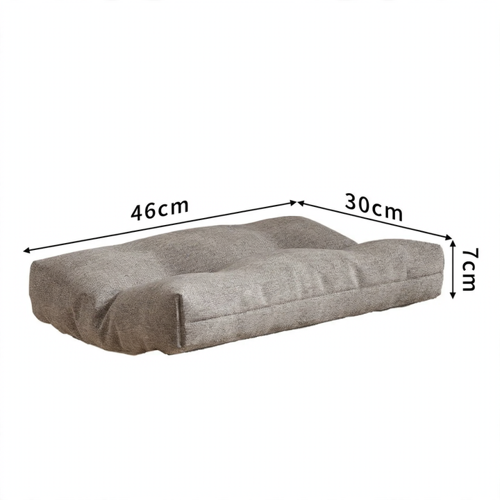 Foldable wooden stool with storage