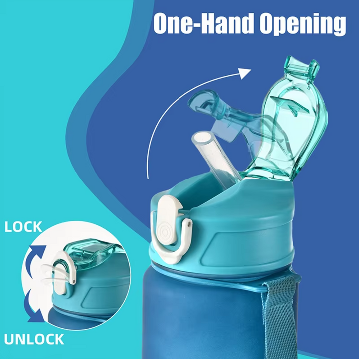 BowLift | 1L Large Capacity Leakproof Sports Water Bottle
