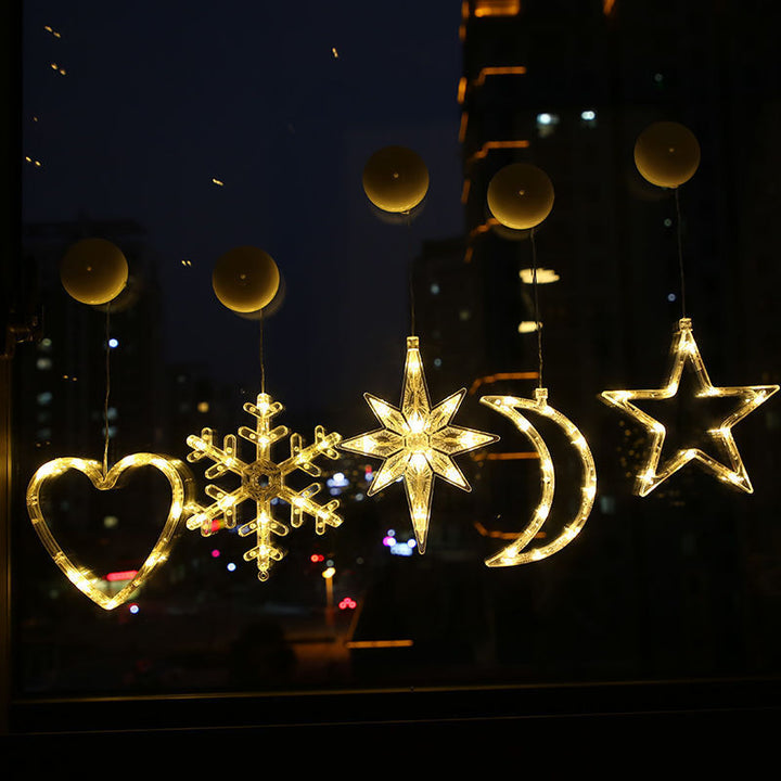 LED suction light for window decoration, model YL-036