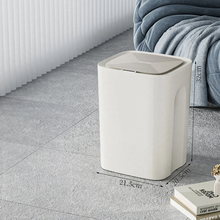 Intelligent Sensor Trash Can, 14–16 L, USB Charging
