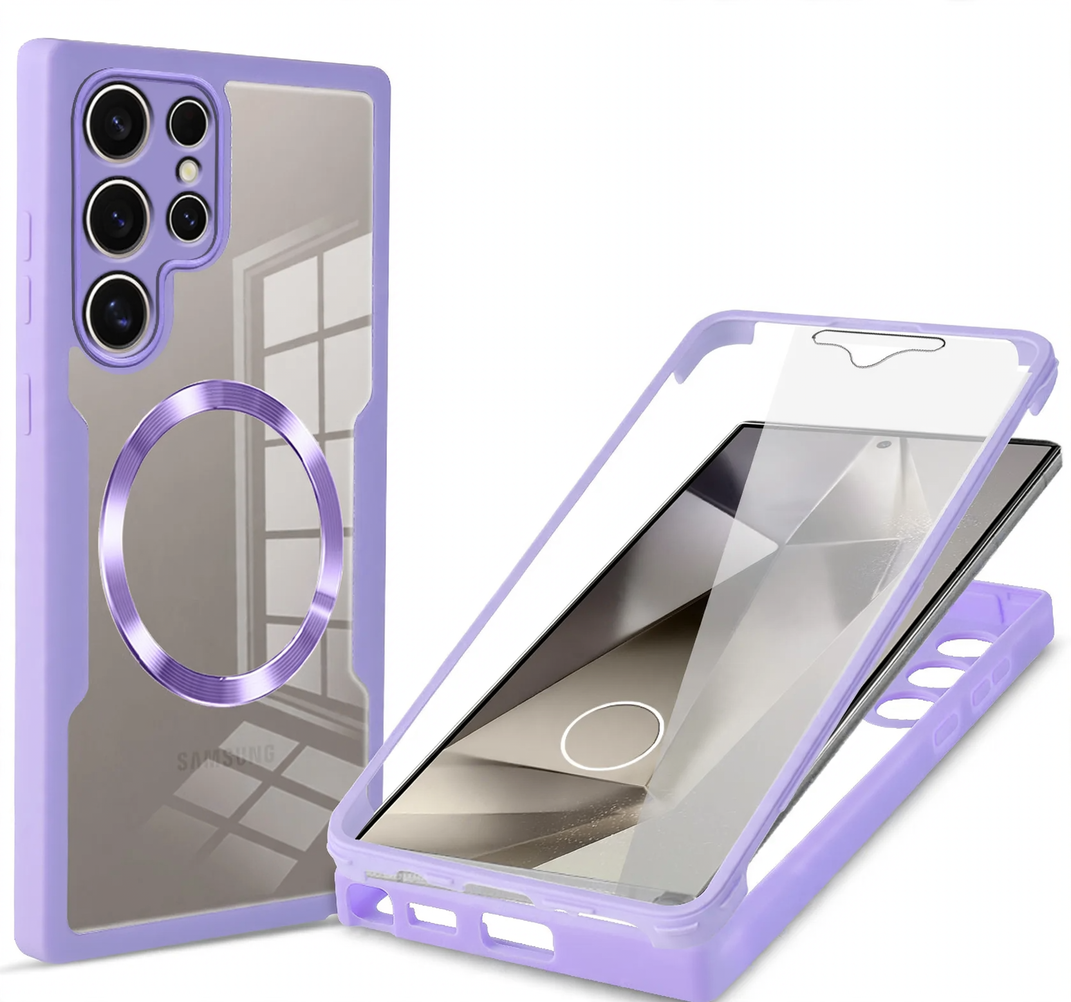 Silicone phone case with protective function