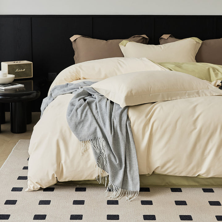 Cotton bedding set, 4-piece, winter edition