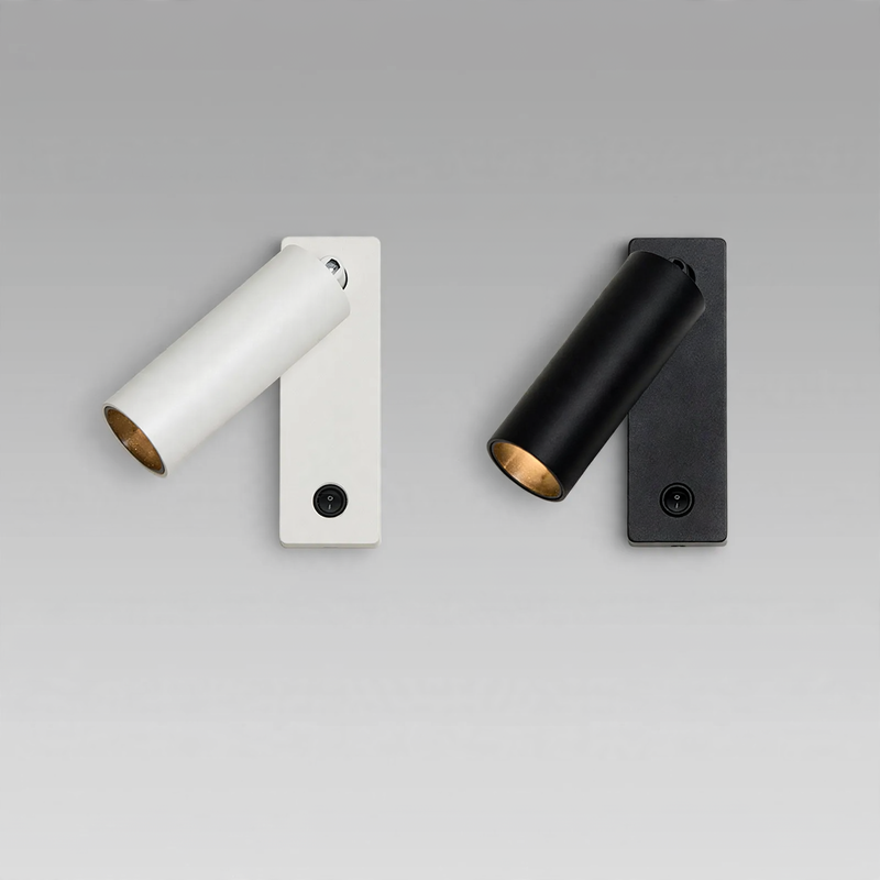 Modern full-spectrum wall lamp with rotational function