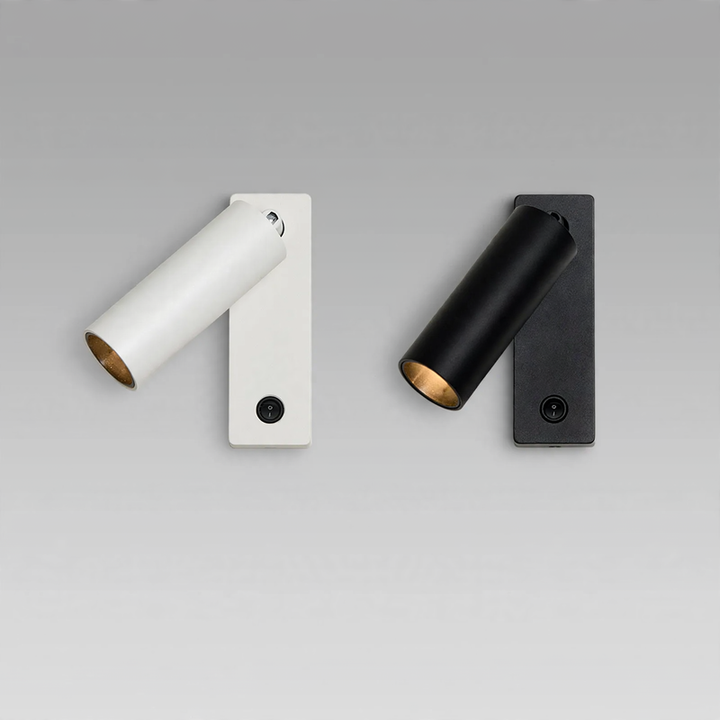 Modern full-spectrum wall lamp with rotational function