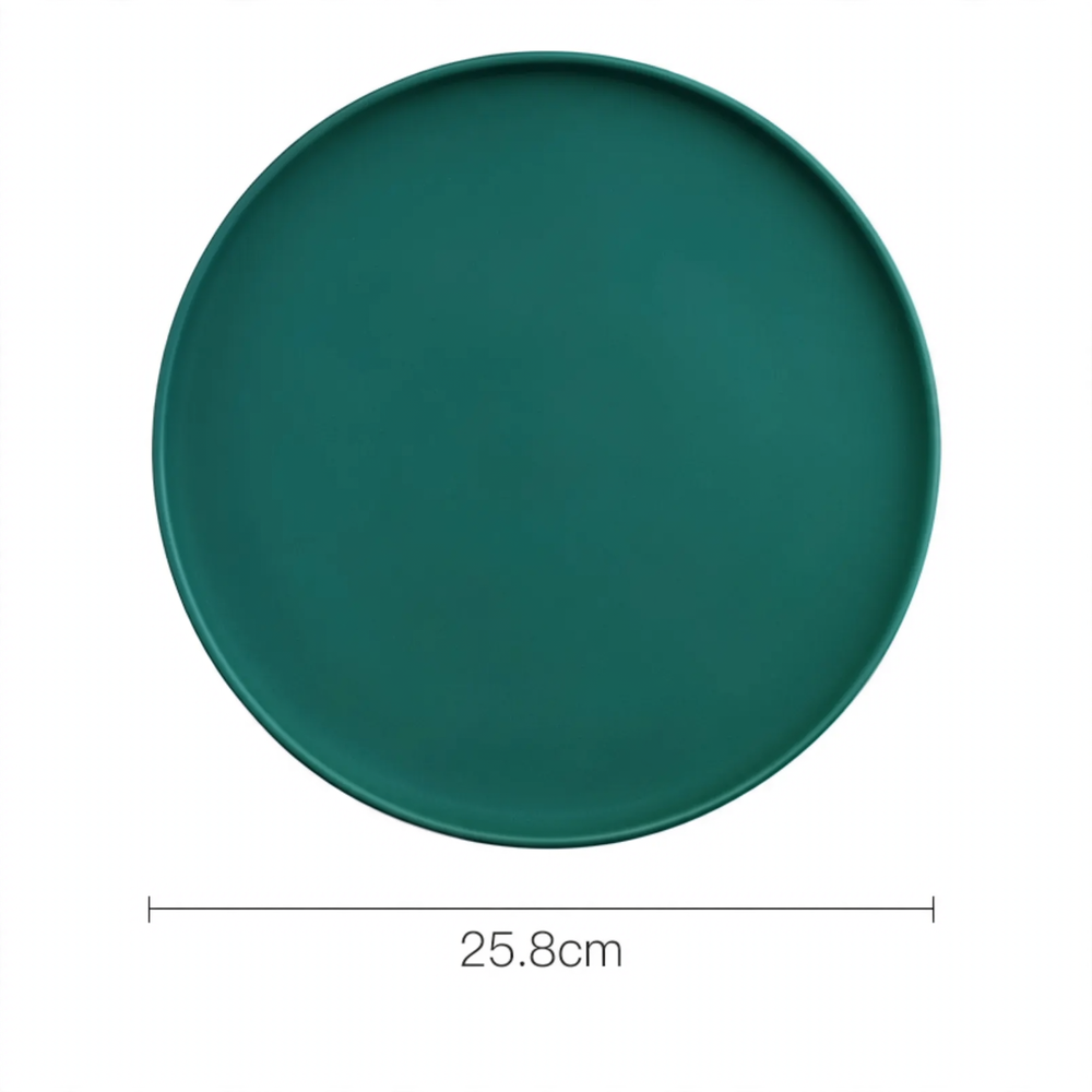Beef Plastic Tray, Cream and Black