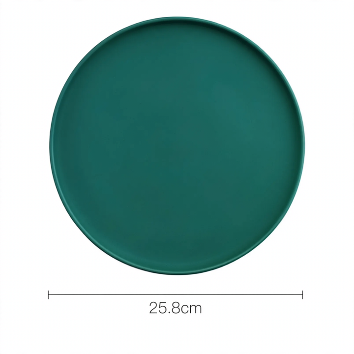 Beef Plastic Tray, Cream and Black