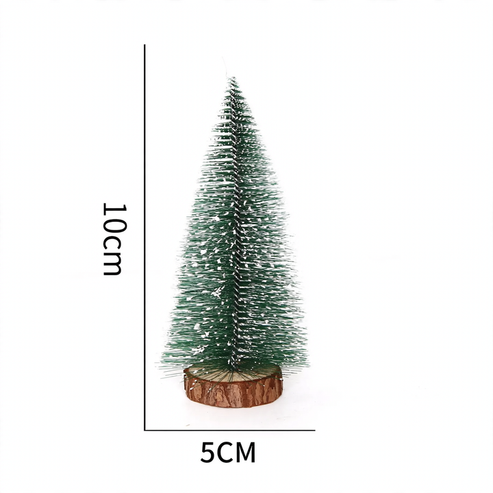 Mini Christmas tree with LED lighting as table decoration