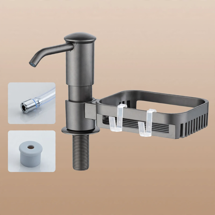 Soap dispenser pump for kitchen and bathroom