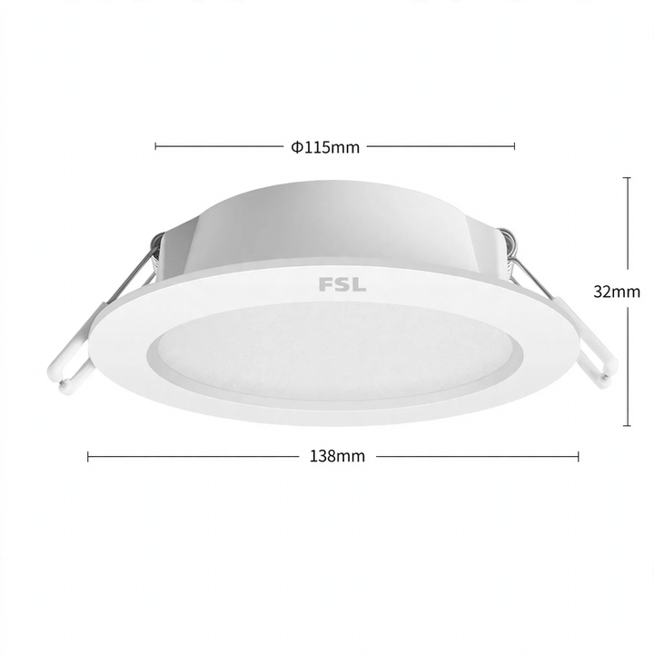LED recessed light for ceiling and hallway