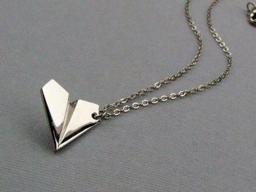 Paper Airplane Necklace | Bowlift