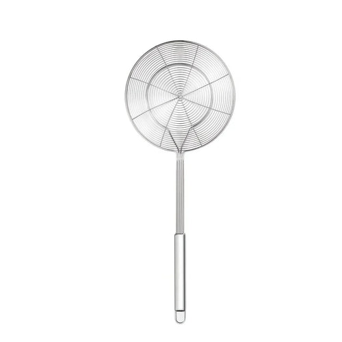 1pc Stainless Steel Double Round Spoon for Frying Draining Straining | Bowlift