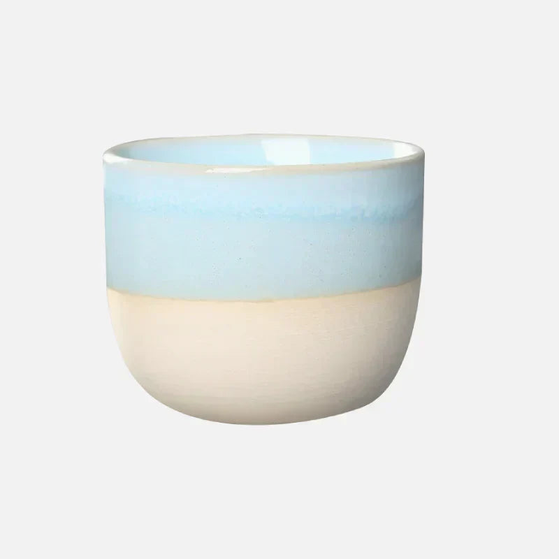 BowLift | Handmade Ceramic Mug – Blue-Glazed Tea Bowl