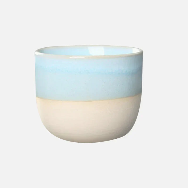 BowLift | Handmade Ceramic Mug – Blue-Glazed Tea Bowl