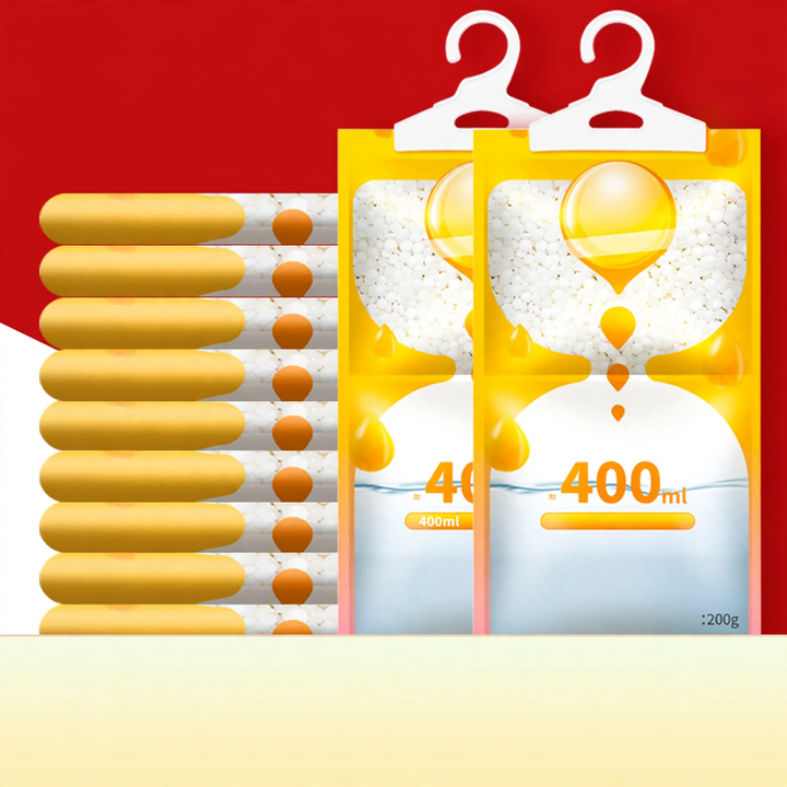 Moisture absorber bag set