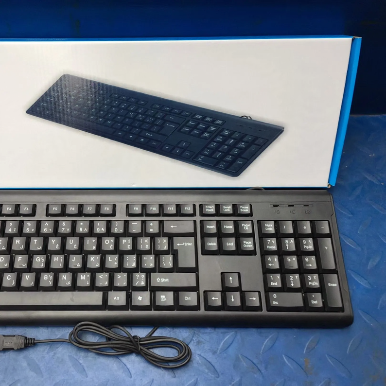Wired Keyboard LD-618, USB, ABS