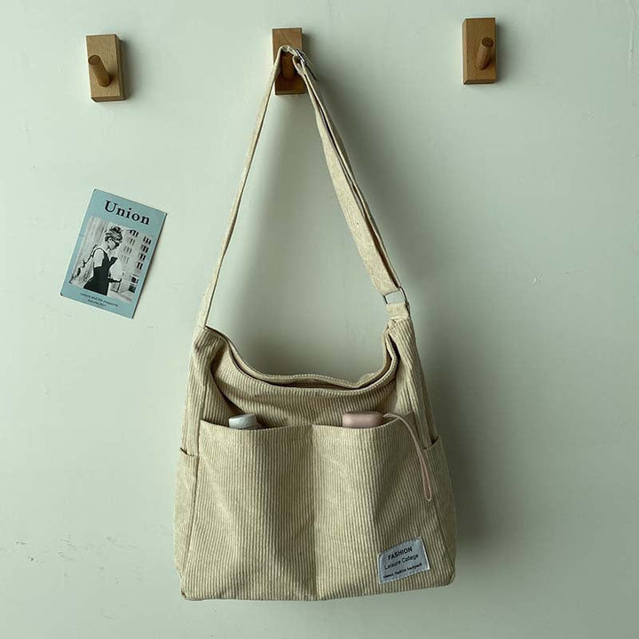 BowLift | Cord Crossbody Bag – Stylish & Durable Canvas Shoulder Bag for Everyday Use