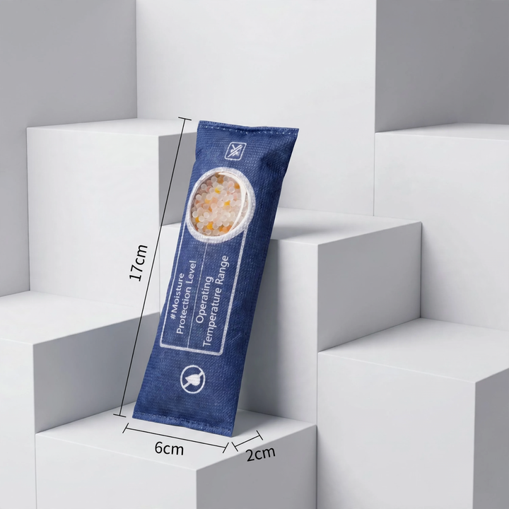 Cobalt-free silica gel desiccant, 100g
