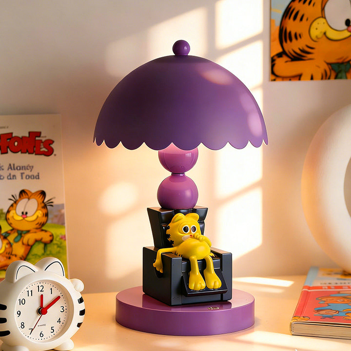 Garfield table lamp, creative design, color selection