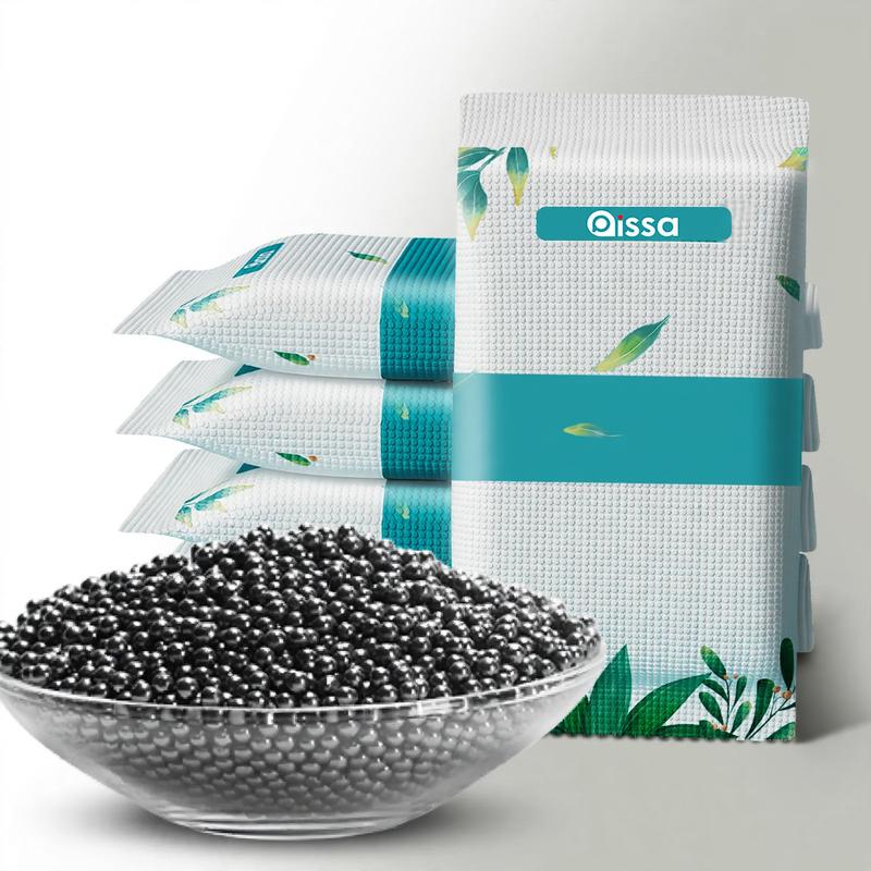 Activated charcoal dehumidifying bags for the household