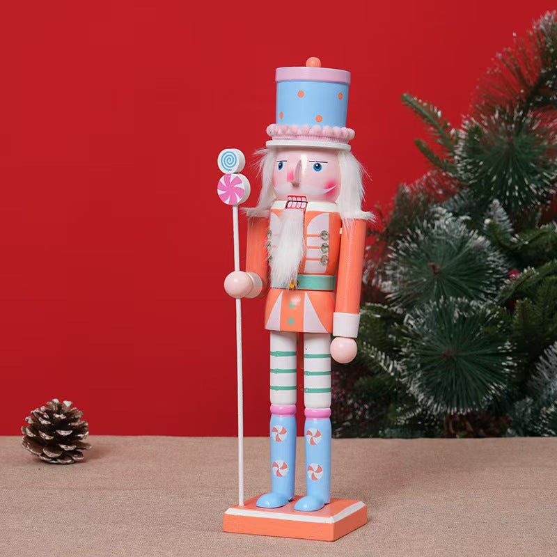 Nutcracker figure, 30 cm, decorative wooden figure