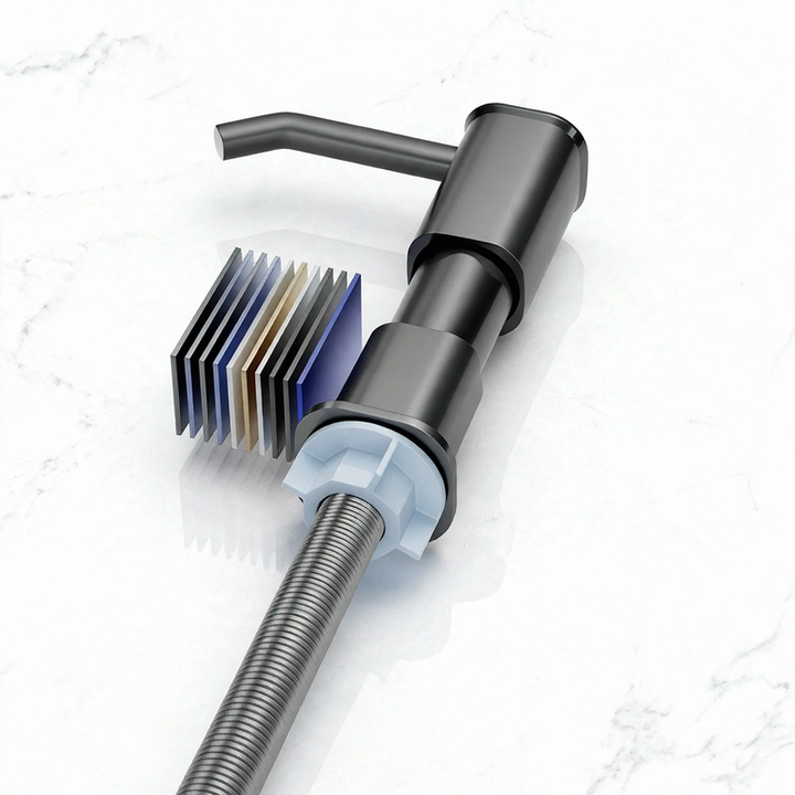 Soap dispenser pump for kitchen and bathroom