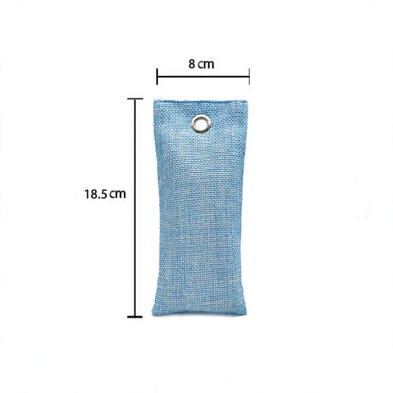 Activated charcoal bags for odor neutralization