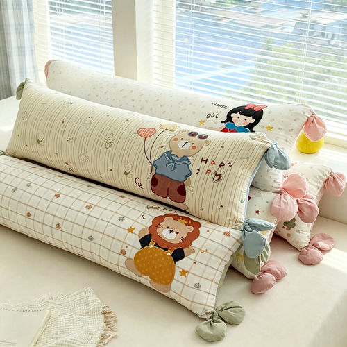 Long cushion cotton, 30×100 cm, removable