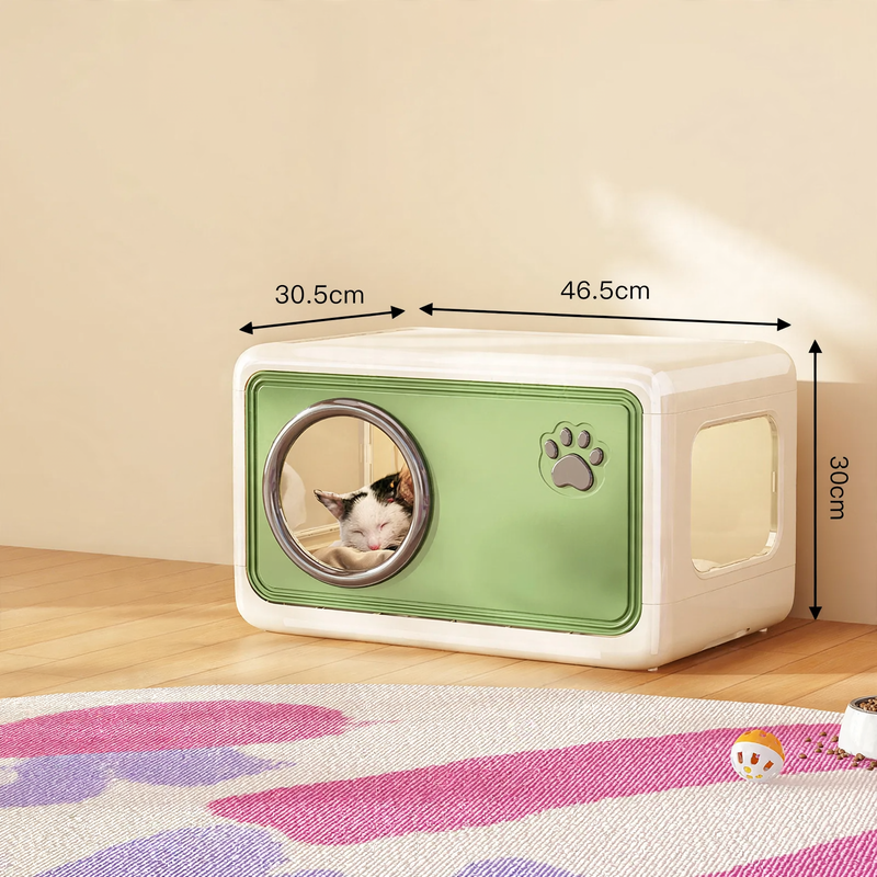 Foldable Pet House with Storage