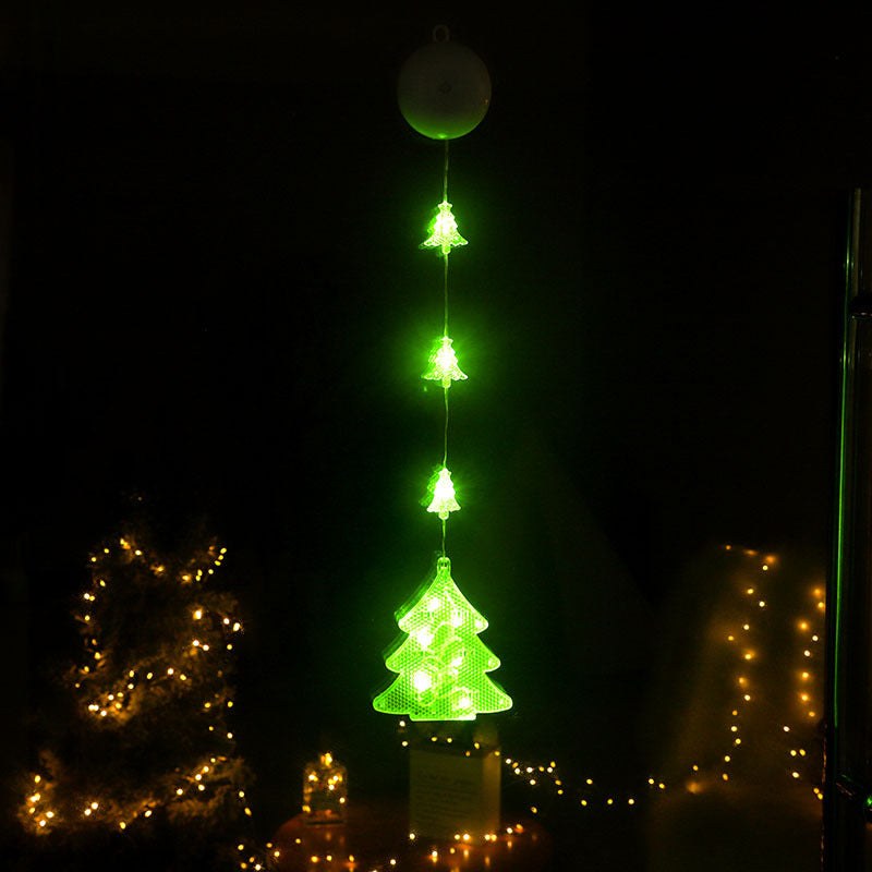 LED Christmas suction light for window